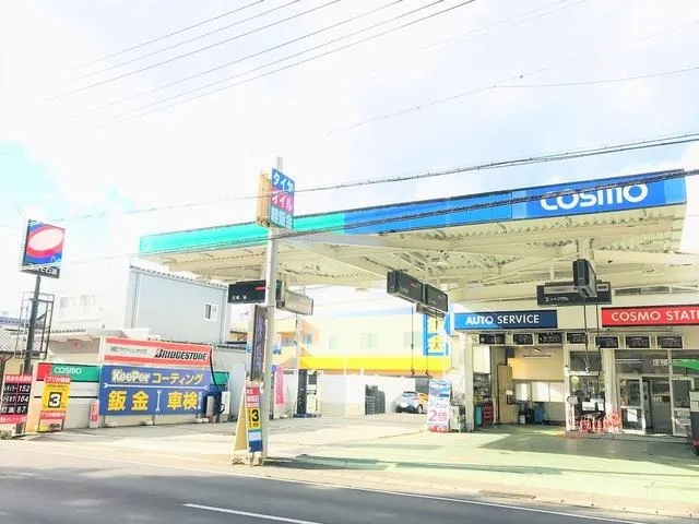 県道63号線沿い「あがたの森公園」交差点側、「あがたの森公園」の真向かいです